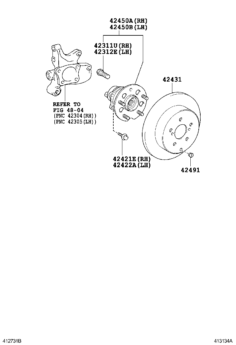  HIGHLANDER CHINA |  REAR AXLE SHAFT HUB