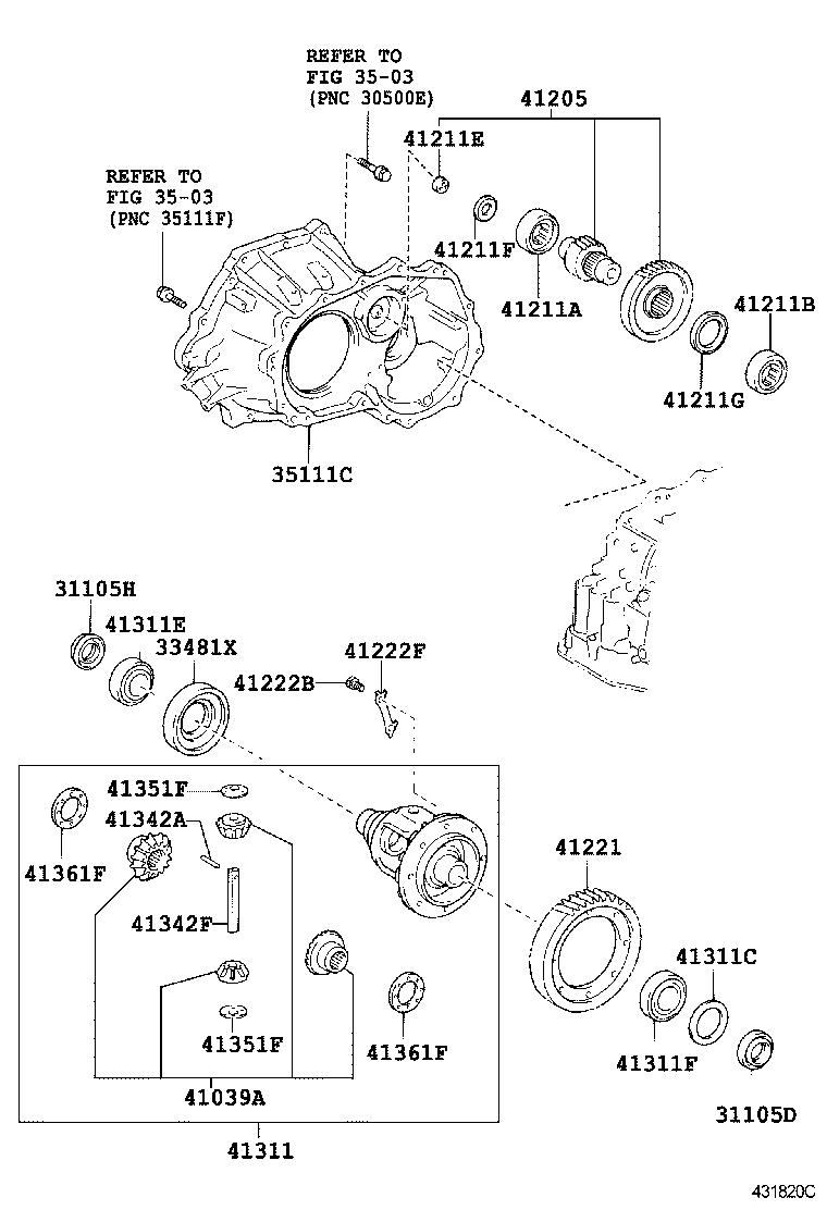  VIOS |  FRONT AXLE HOUSING DIFFERENTIAL