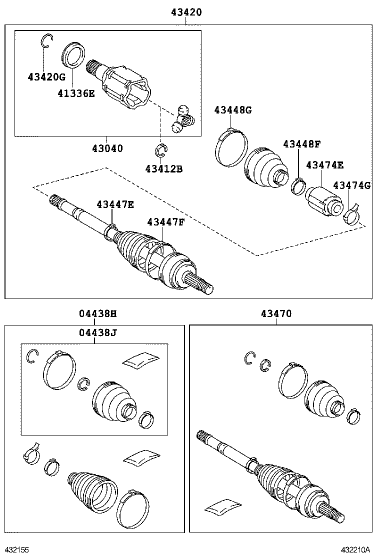  HIGHLANDER CHINA |  FRONT DRIVE SHAFT
