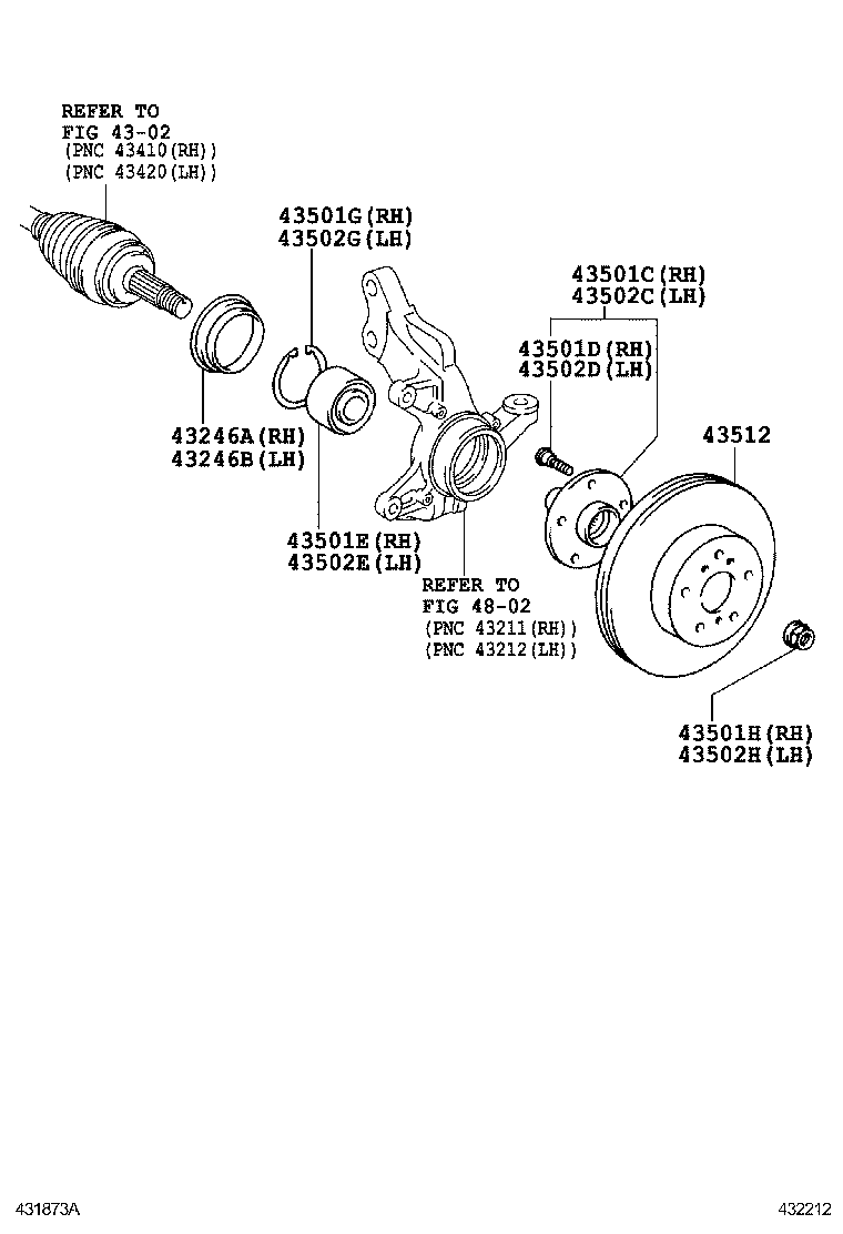  HIGHLANDER CHINA |  FRONT AXLE HUB