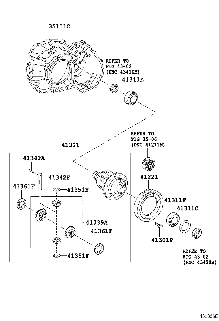  RAV4 |  FRONT AXLE HOUSING DIFFERENTIAL