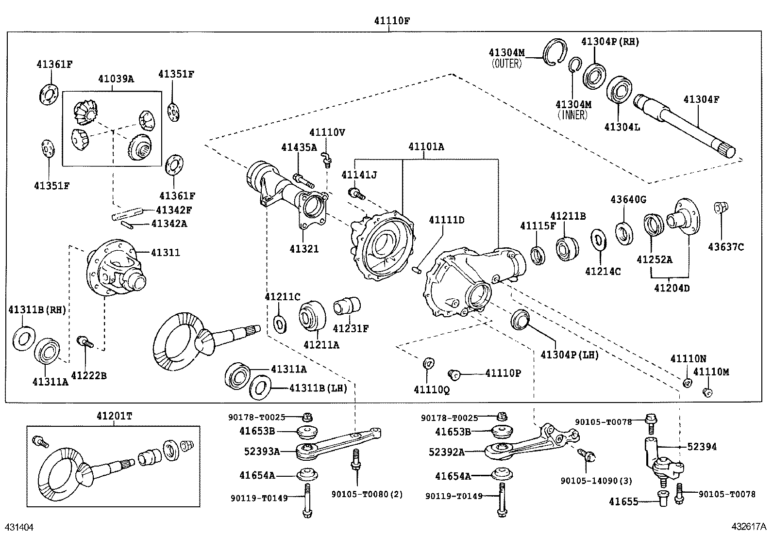  FORTUNER |  FRONT AXLE HOUSING DIFFERENTIAL