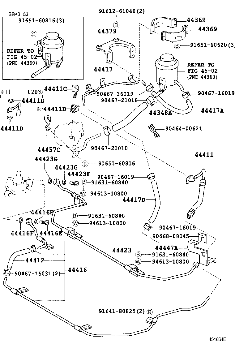  COASTER |  POWER STEERING TUBE