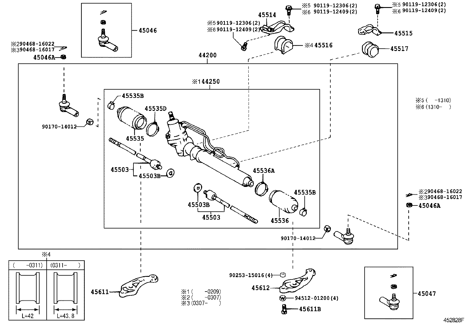  CROWN COMFORT |  FRONT STEERING GEAR LINK