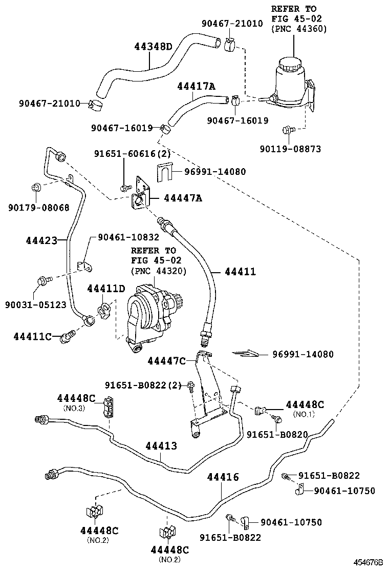  DYNA |  POWER STEERING TUBE