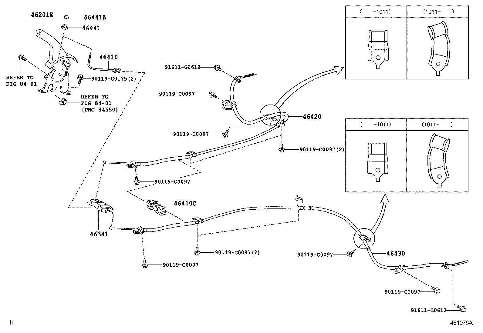  RAV4 CHINA |  PARKING BRAKE CABLE