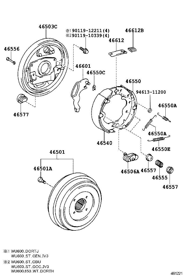  DYNA |  PARKING BRAKE CABLE
