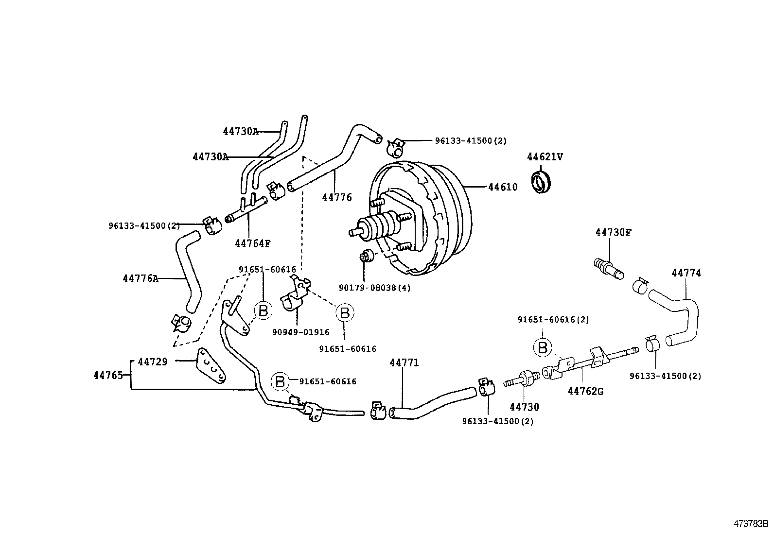  COASTER CHINA |  BRAKE BOOSTER VACUUM TUBE
