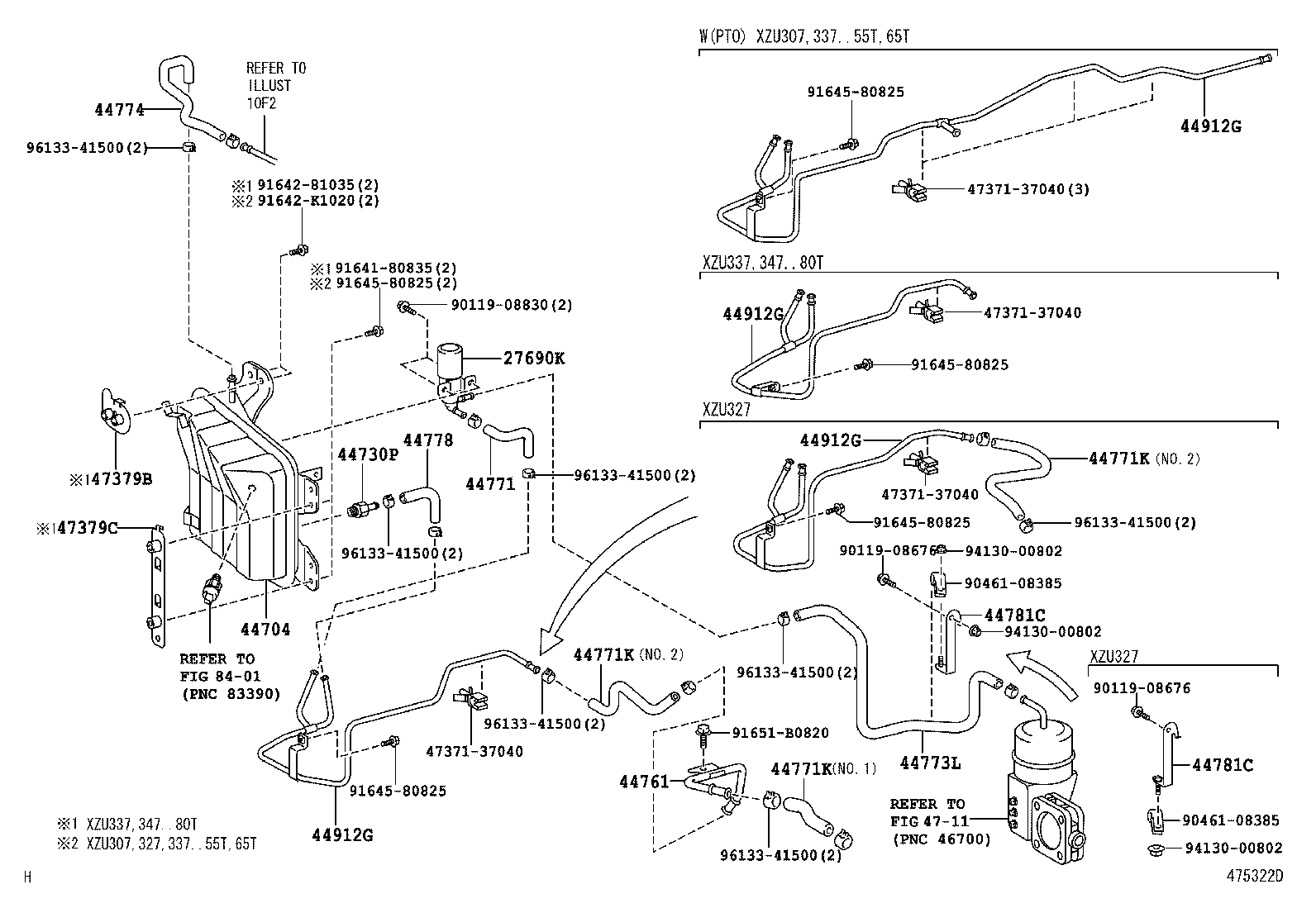  DYNA |  BRAKE BOOSTER VACUUM TUBE