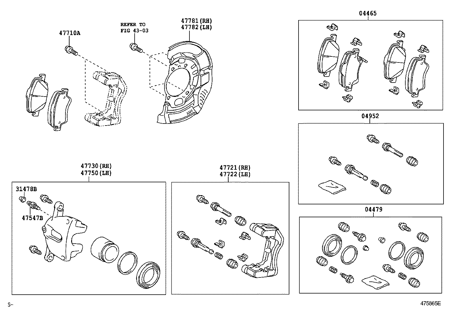 AURIS UKP | FRONT DISC BRAKE CALIPER DUST COVER