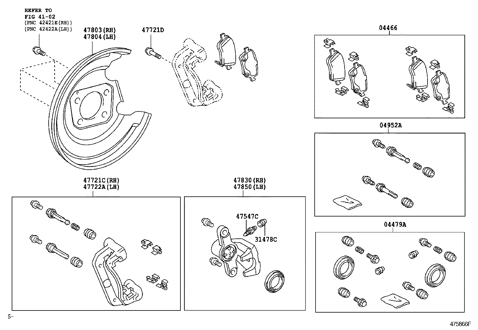  AURIS UKP |  REAR DISC BRAKE CALIPER DUST COVER
