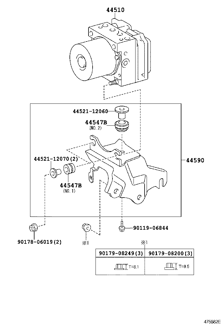  AURIS UKP |  BRAKE TUBE CLAMP