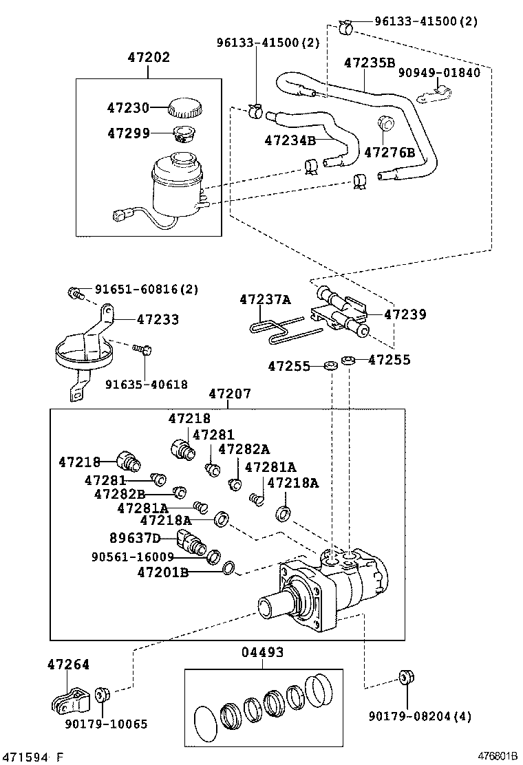  COASTER |  BRAKE MASTER CYLINDER