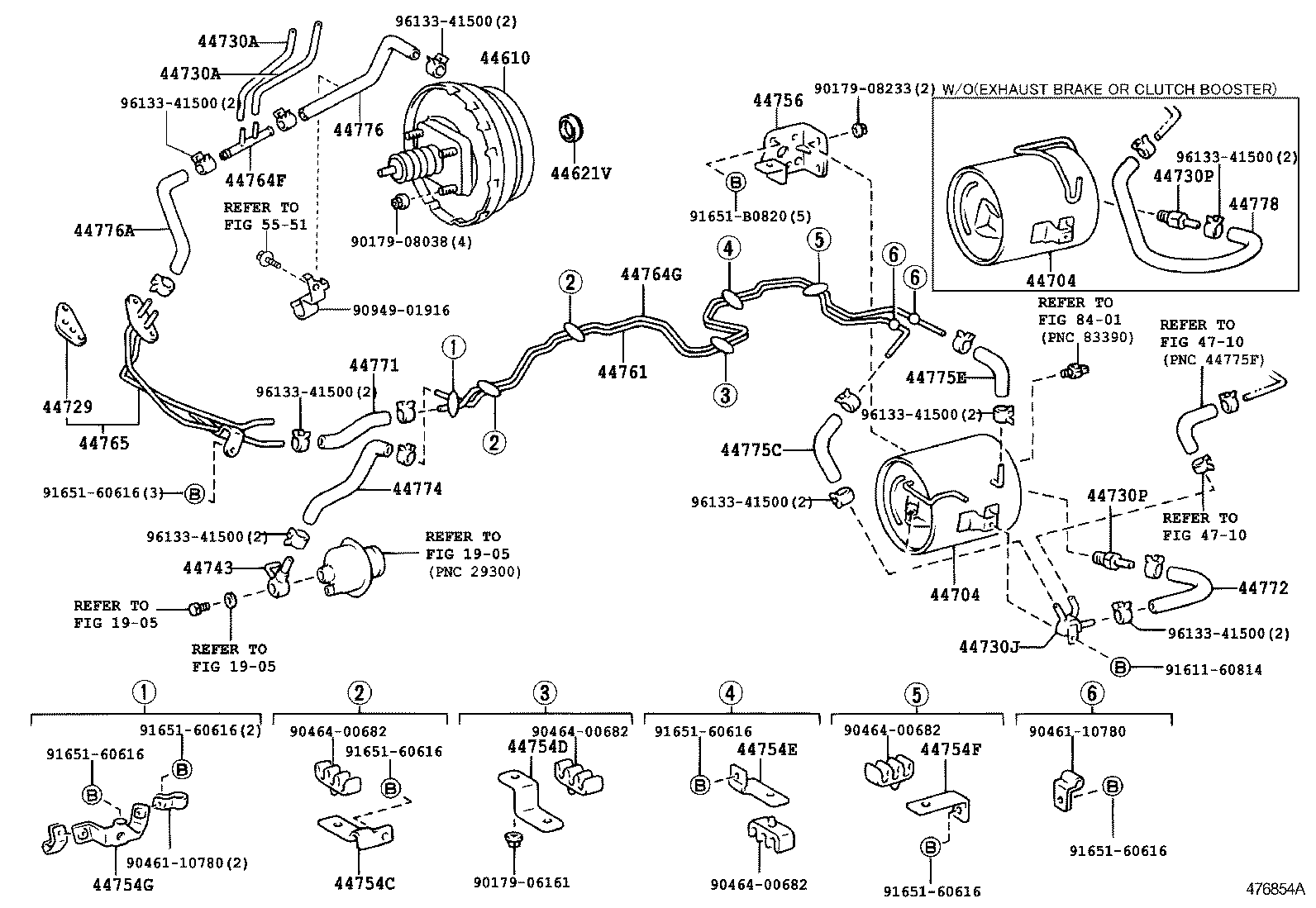  COASTER |  BRAKE BOOSTER VACUUM TUBE