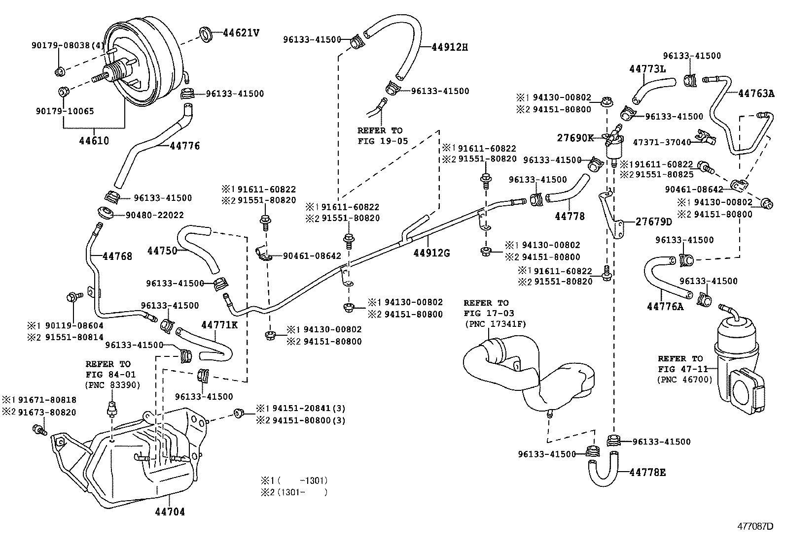  DYNA |  BRAKE BOOSTER VACUUM TUBE