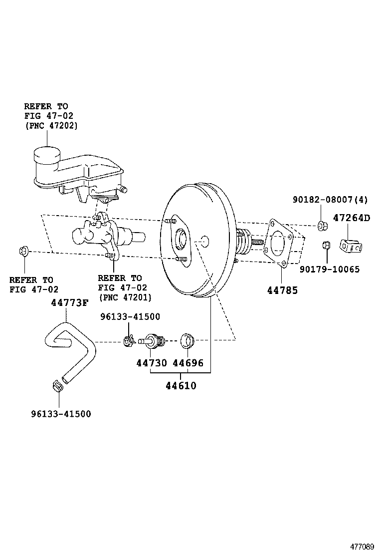 RACTIS |  BRAKE BOOSTER VACUUM TUBE