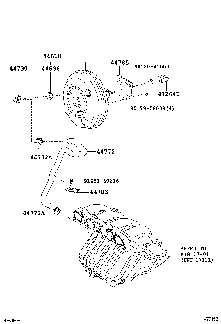  RUKUS |  BRAKE BOOSTER VACUUM TUBE