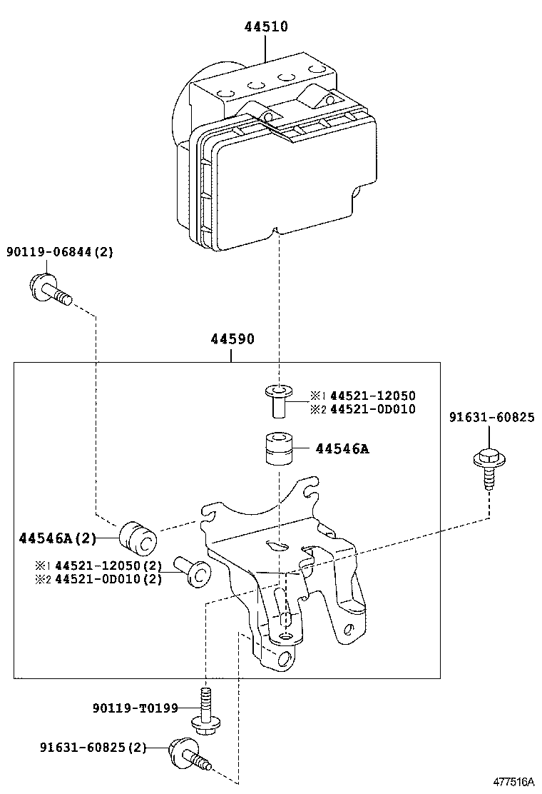  YARIS ASIA |  BRAKE TUBE CLAMP