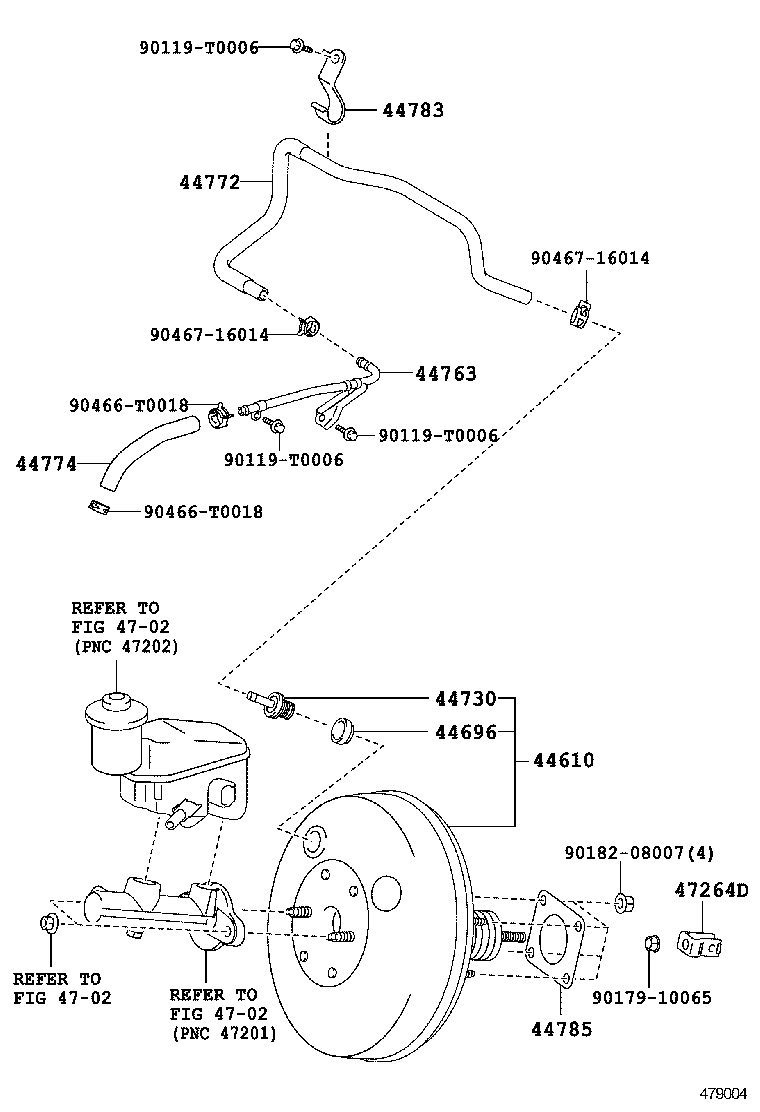  VIOS |  BRAKE BOOSTER VACUUM TUBE