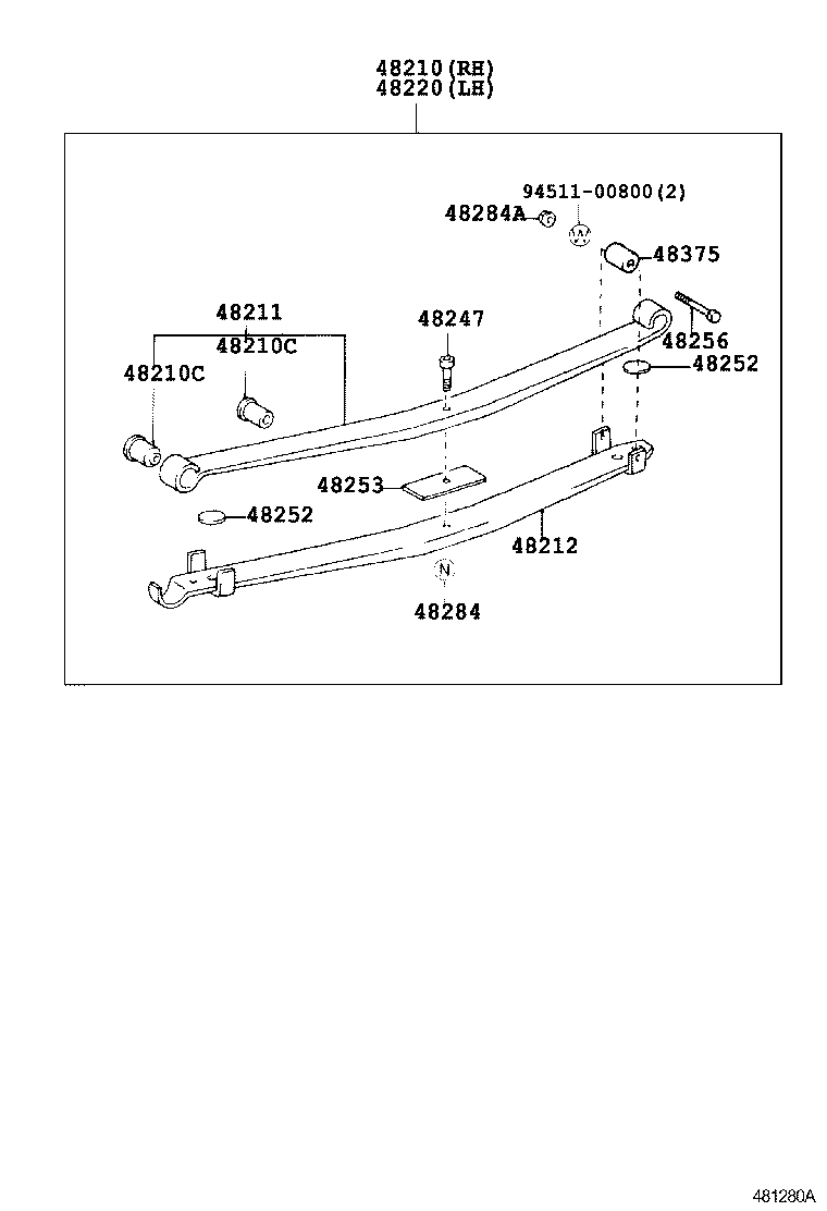  COASTER CHINA |  REAR SPRING SHOCK ABSORBER