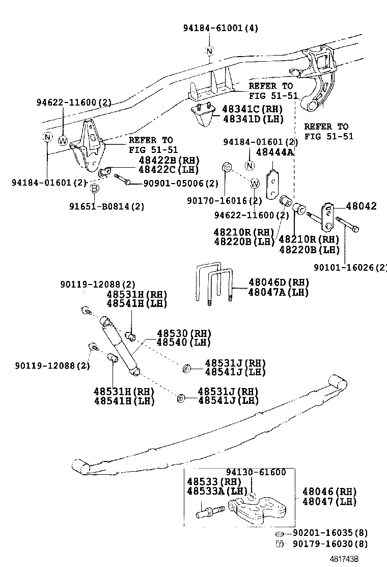  COASTER CHINA |  REAR SPRING SHOCK ABSORBER