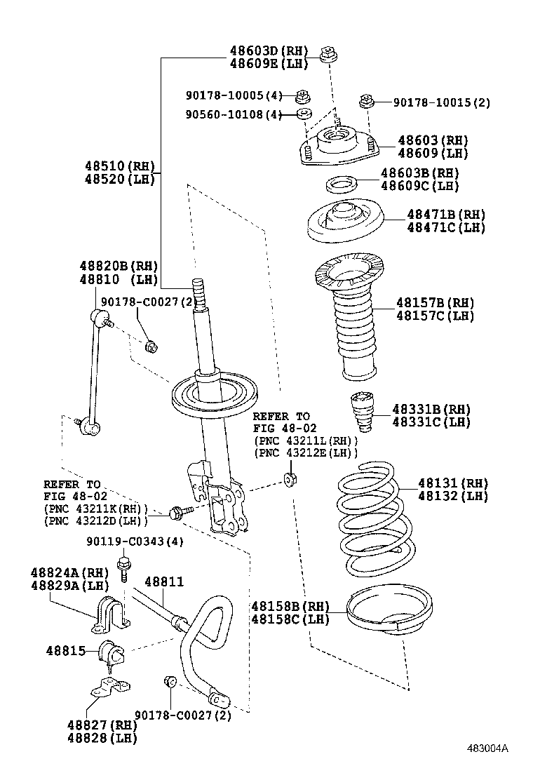  HIGHLANDER CHINA |  FRONT SPRING SHOCK ABSORBER