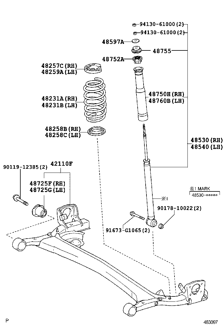  RACTIS |  REAR SPRING SHOCK ABSORBER