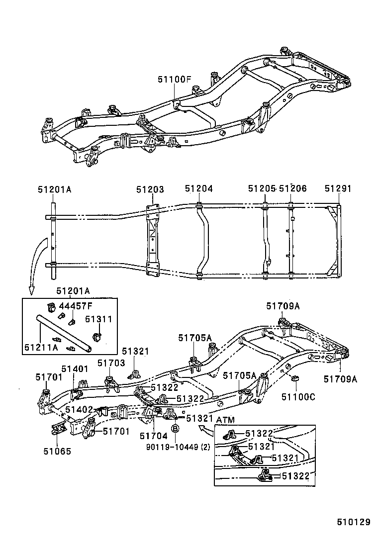  LAND CRUISER 70 |  FRAME