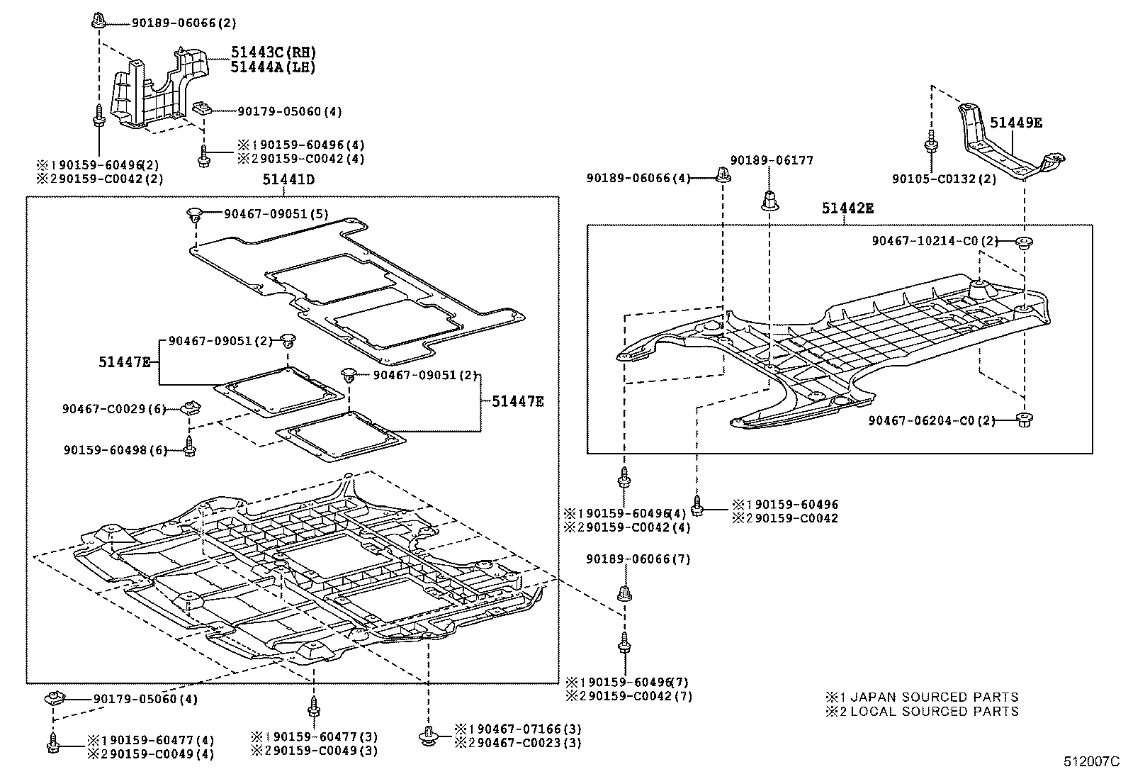 CROWN CHINA |  SUSPENSION CROSSMEMBER UNDER COVER