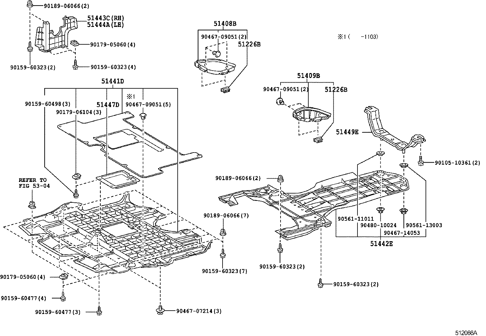  CROWN |  SUSPENSION CROSSMEMBER UNDER COVER
