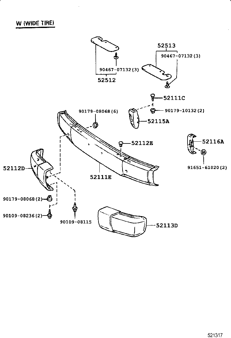  LAND CRUISER 70 |  FRONT BUMPER BUMPER STAY