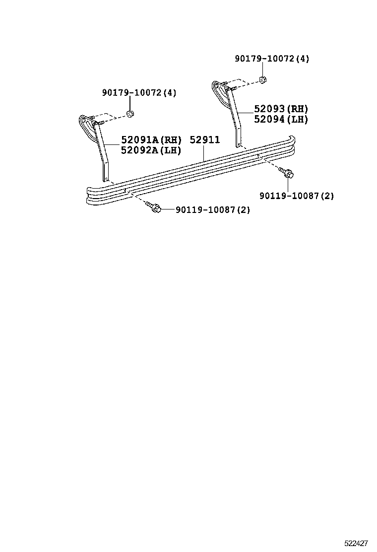  DYNA |  SIDE BUMPER BUMPER STAY