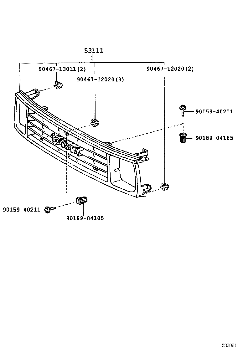  LAND CRUISER 70 |  RADIATOR GRILLE