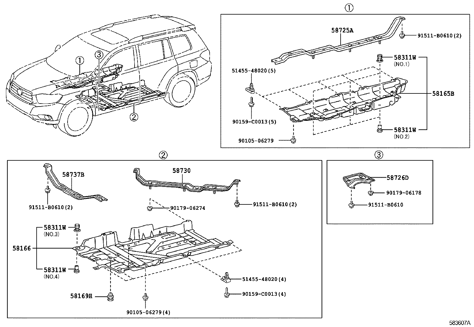  HIGHLANDER CHINA |  FLOOR PAN LOWER BACK PANEL