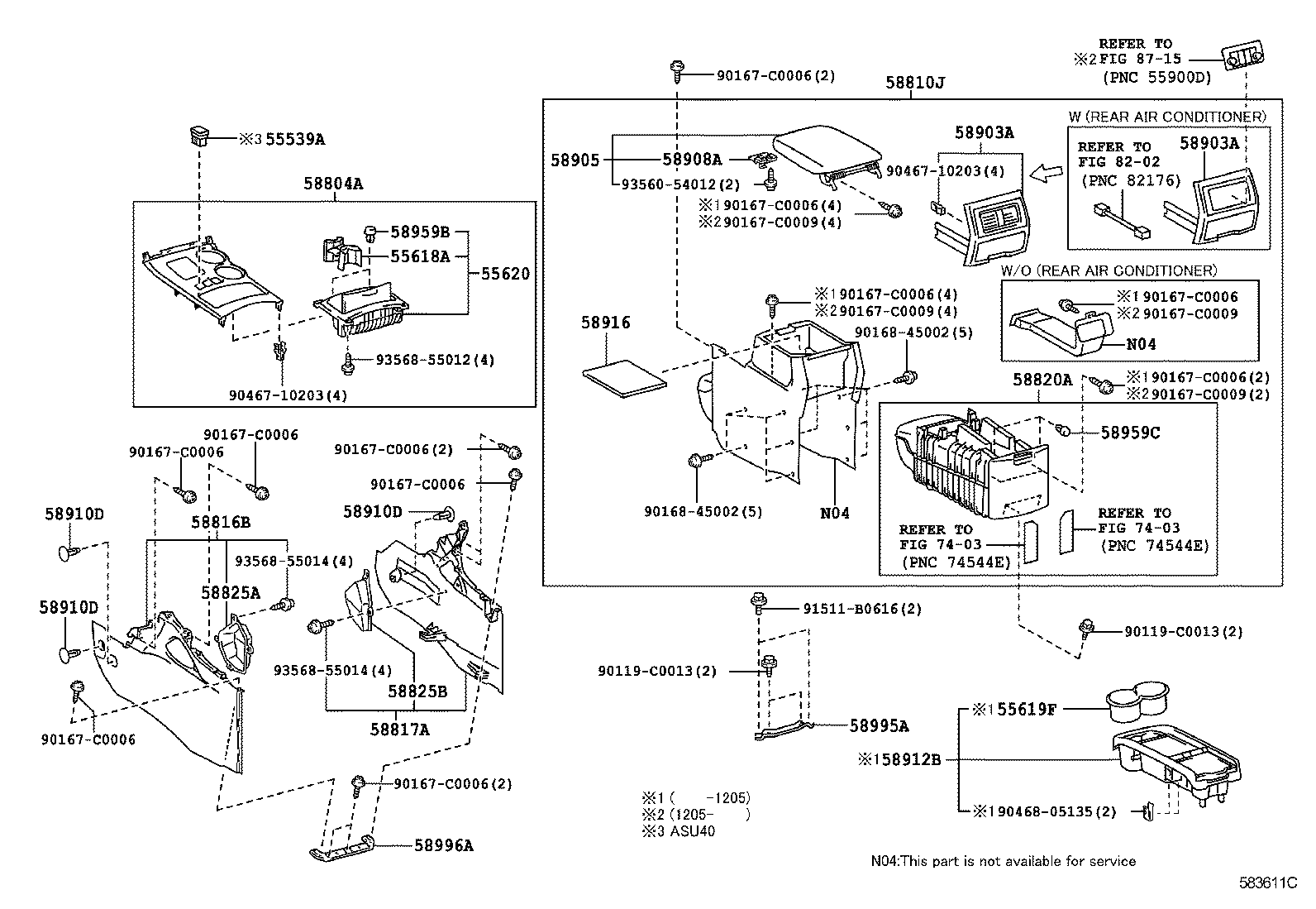  HIGHLANDER CHINA |  CONSOLE BOX BRACKET