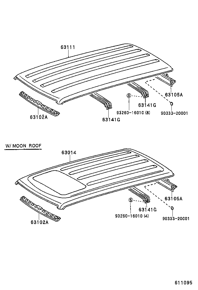  LAND CRUISER 70 |  ROOF PANEL BACK PANEL