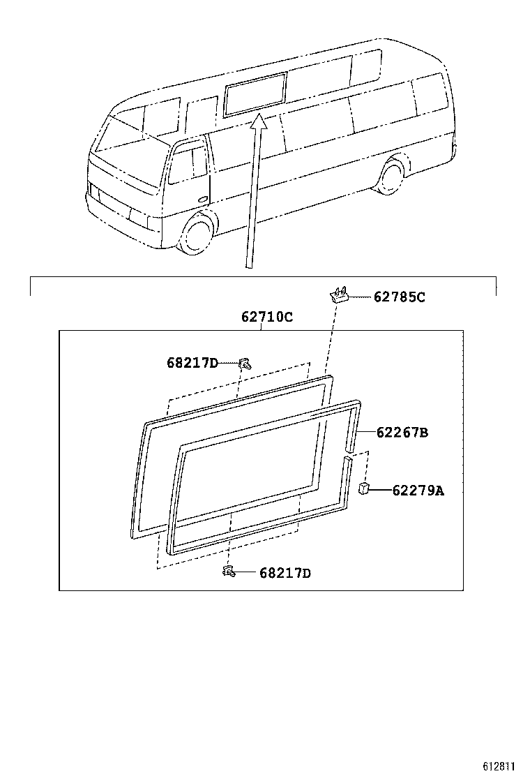  COASTER CHINA |  SIDE WINDOW