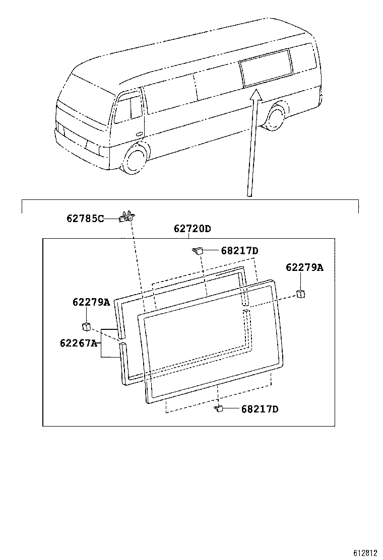  COASTER CHINA |  SIDE WINDOW