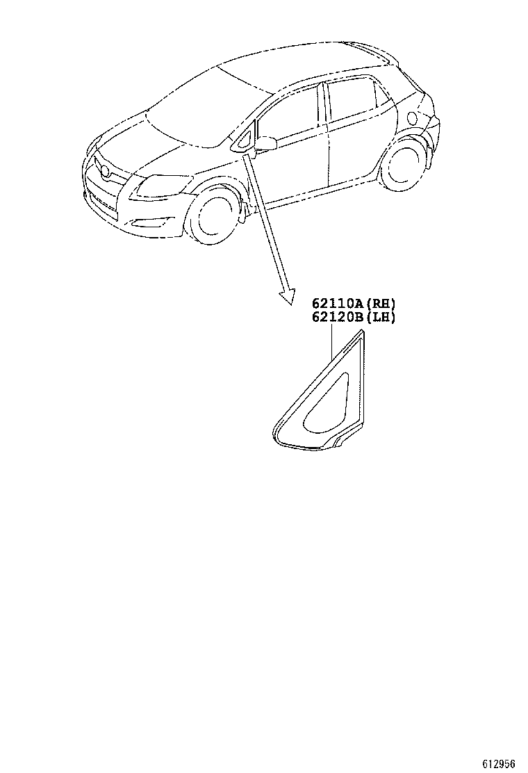  AURIS UKP |  QUARTER WINDOW