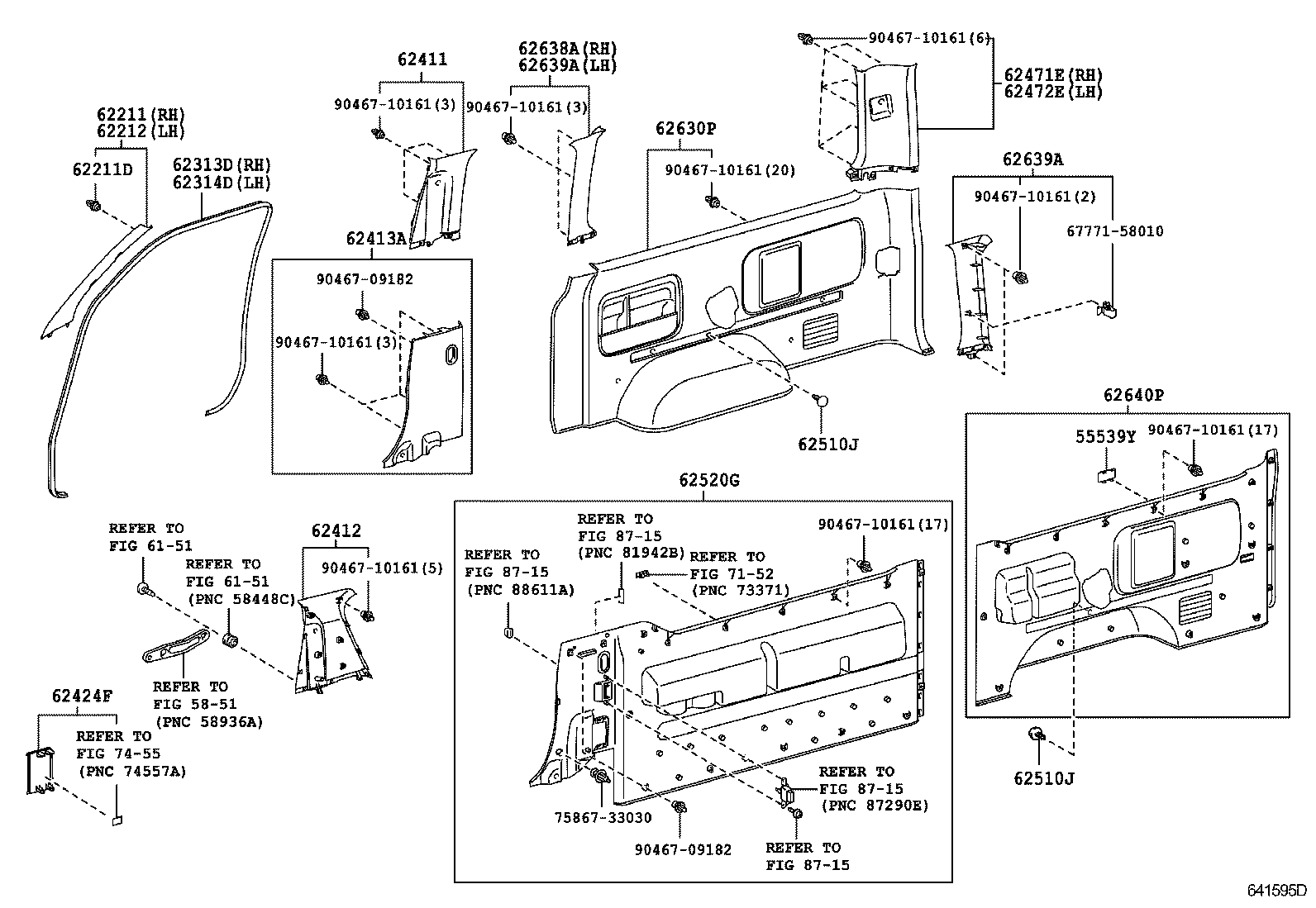  HIACE |  INSIDE TRIM BOARD