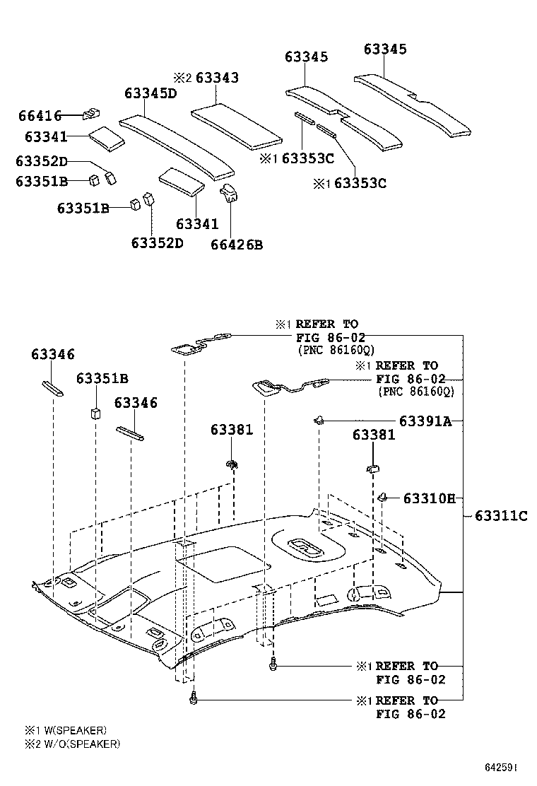  CROWN CHINA |  ROOF HEADLINING SILENCER PAD