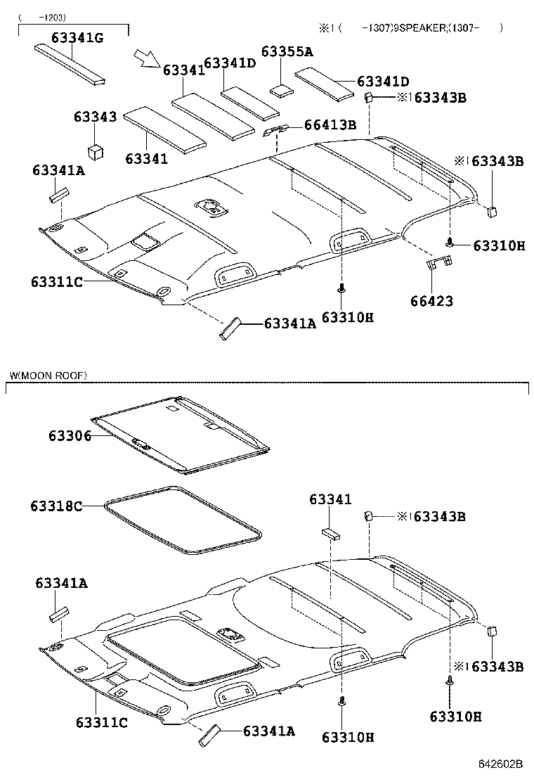  RUKUS |  ROOF HEADLINING SILENCER PAD