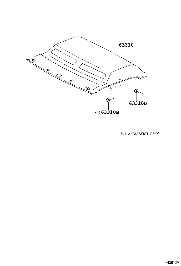  DYNA |  ROOF HEADLINING SILENCER PAD