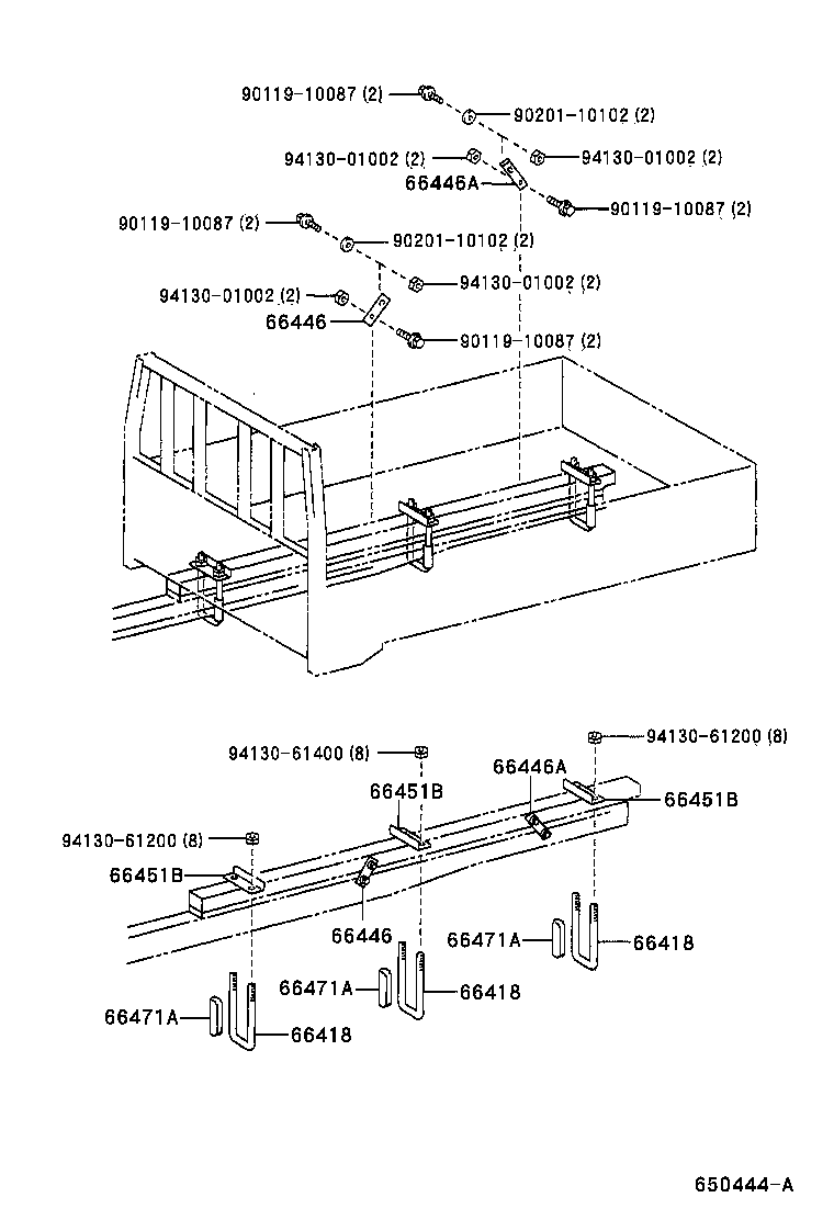  DYNA |  REAR BODY MOUNTING