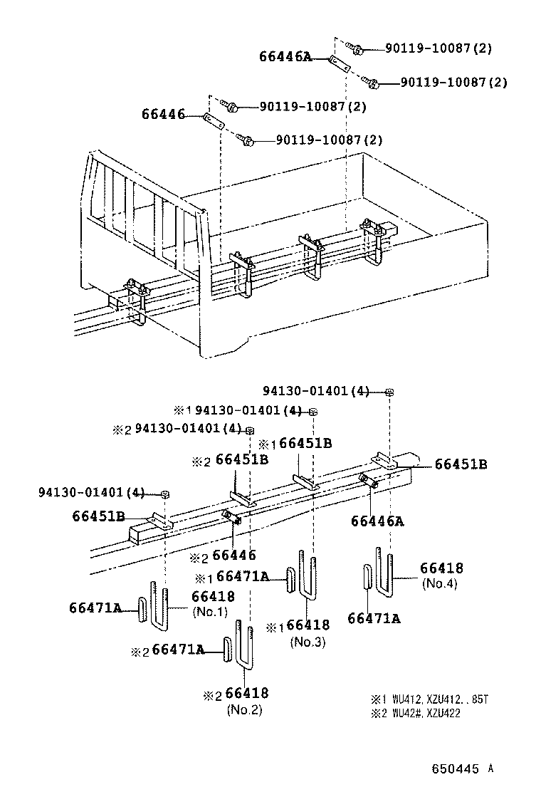  DYNA |  REAR BODY MOUNTING