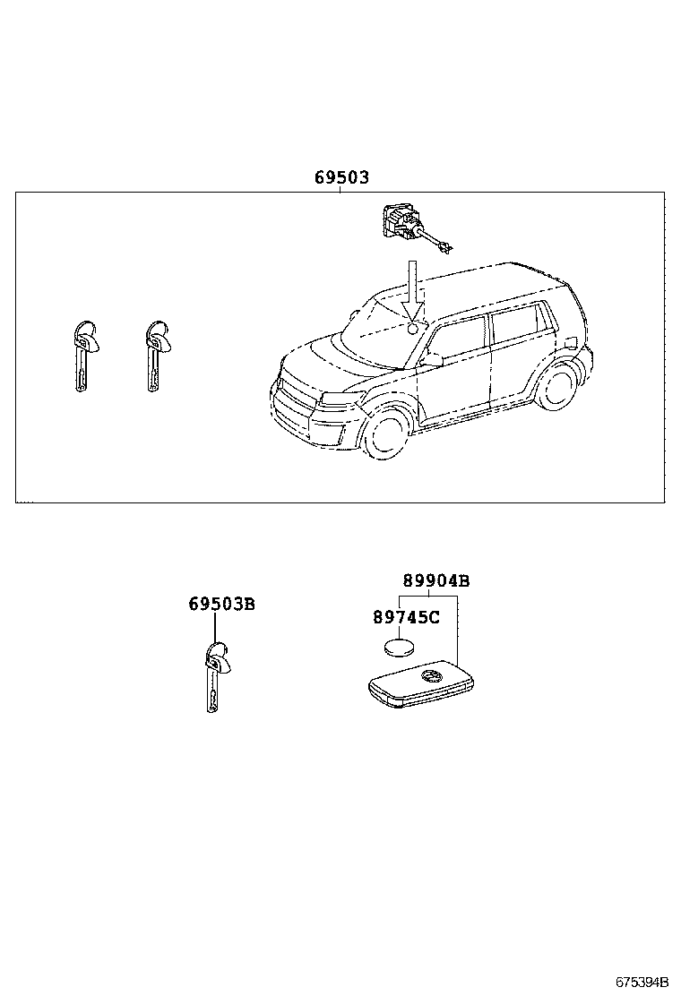  RUKUS |  LOCK CYLINDER SET