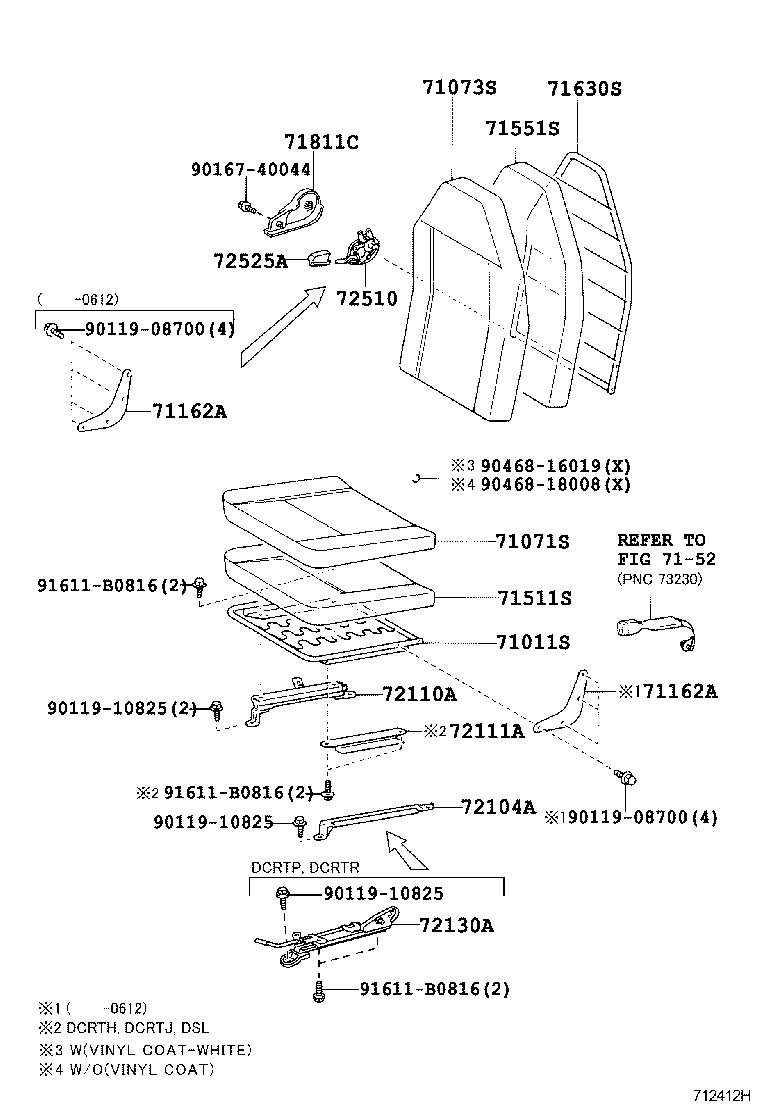  DYNA |  SEAT SEAT TRACK