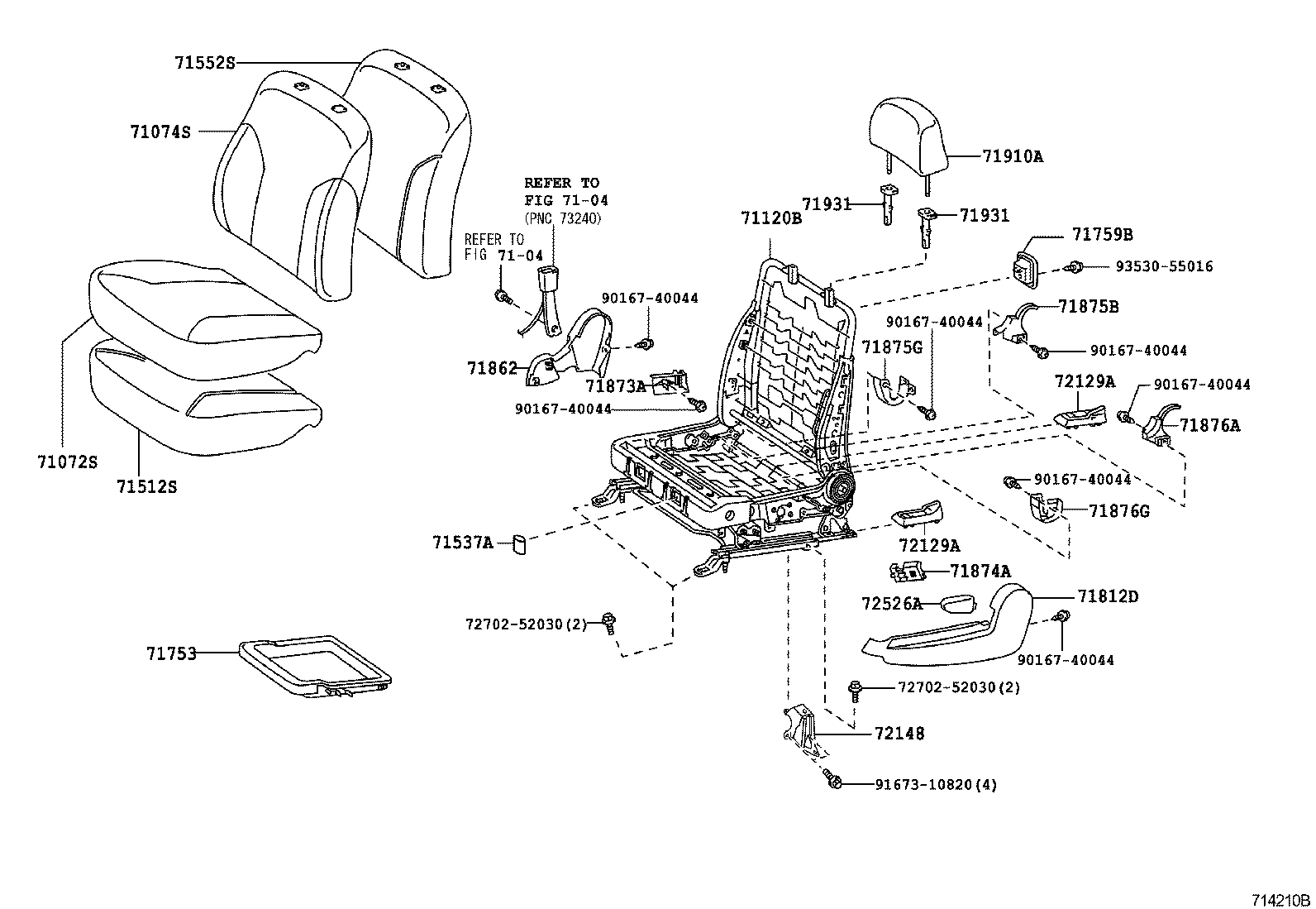 YARIS ASIA |  FRONT SEAT SEAT TRACK