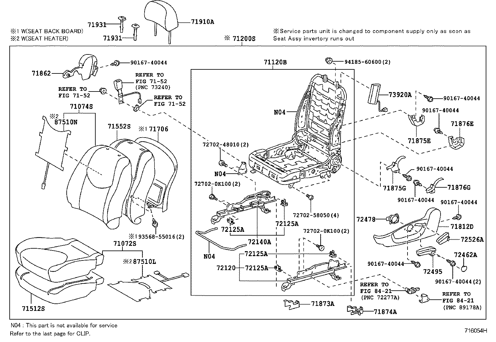  RAV4 |  SEAT SEAT TRACK