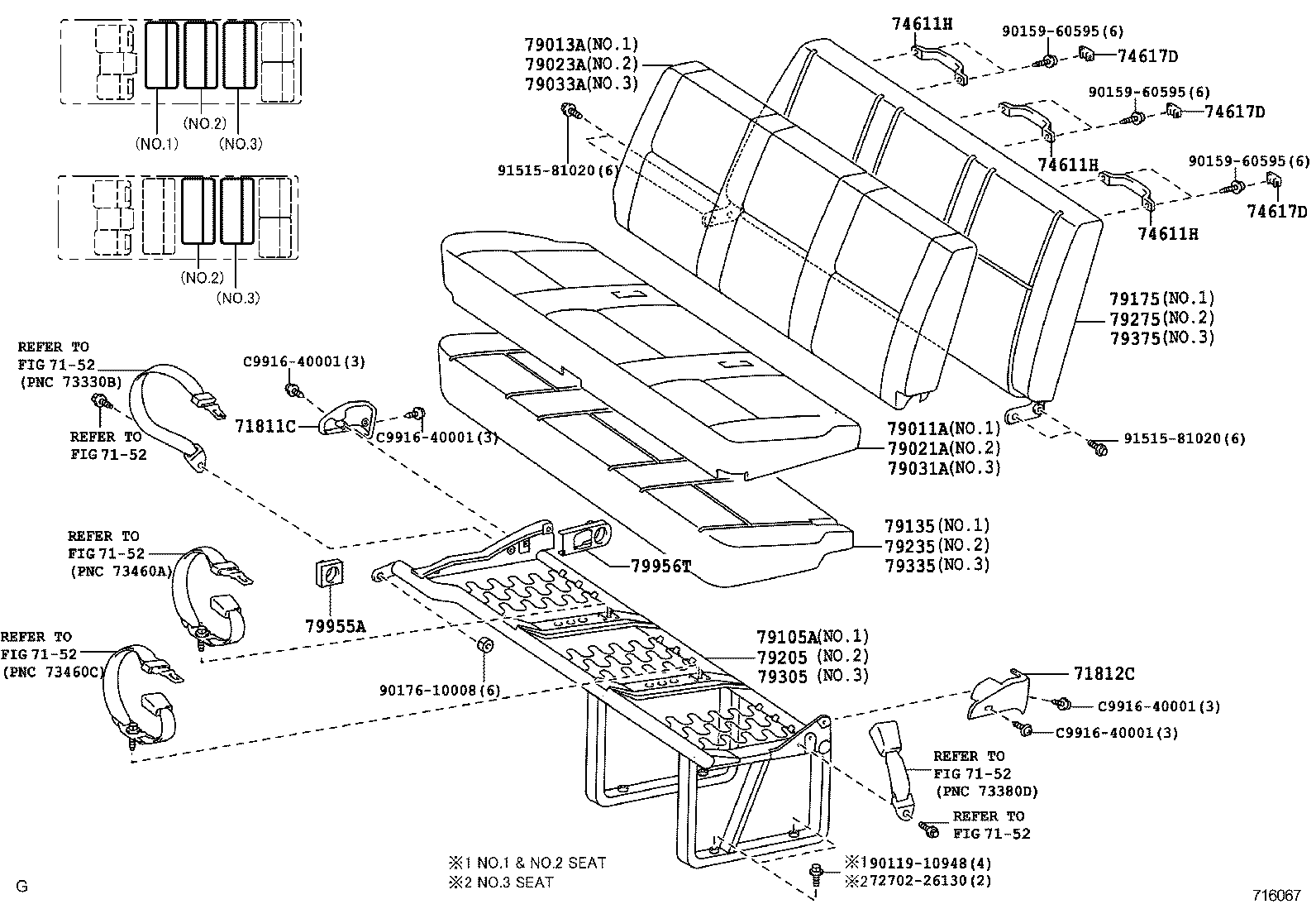  HIACE |  SEAT SEAT TRACK